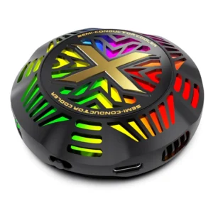 Phone Cooling Pad with Built-In Lighting